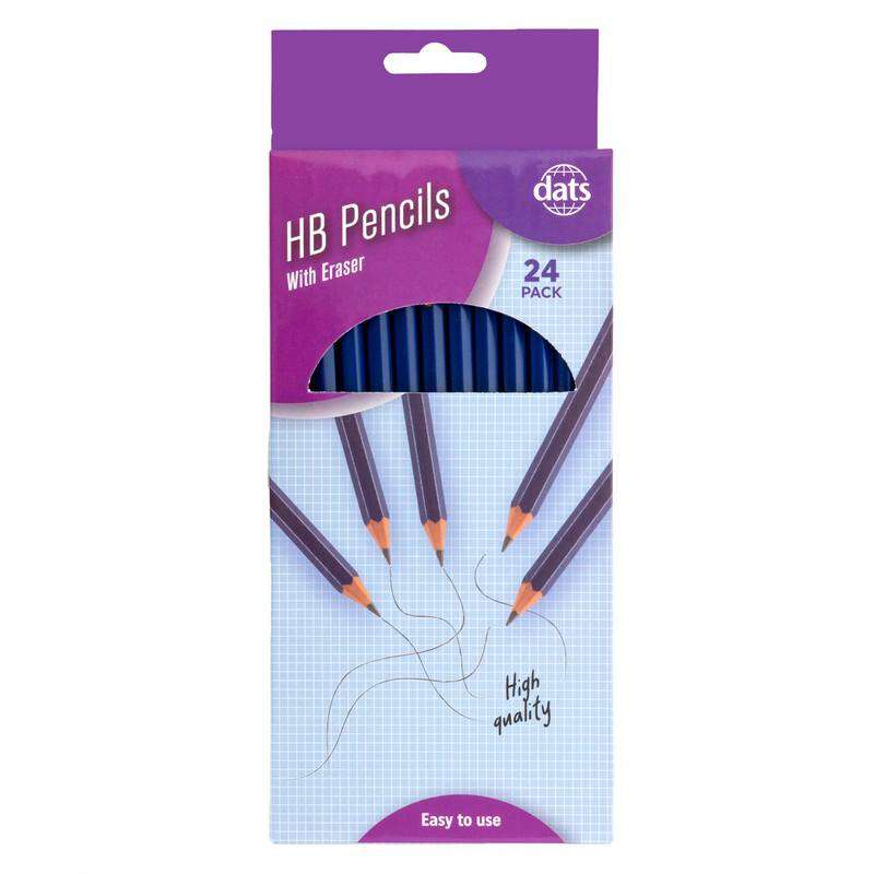 HB Pencils - With Eraser - Dollars and Sense