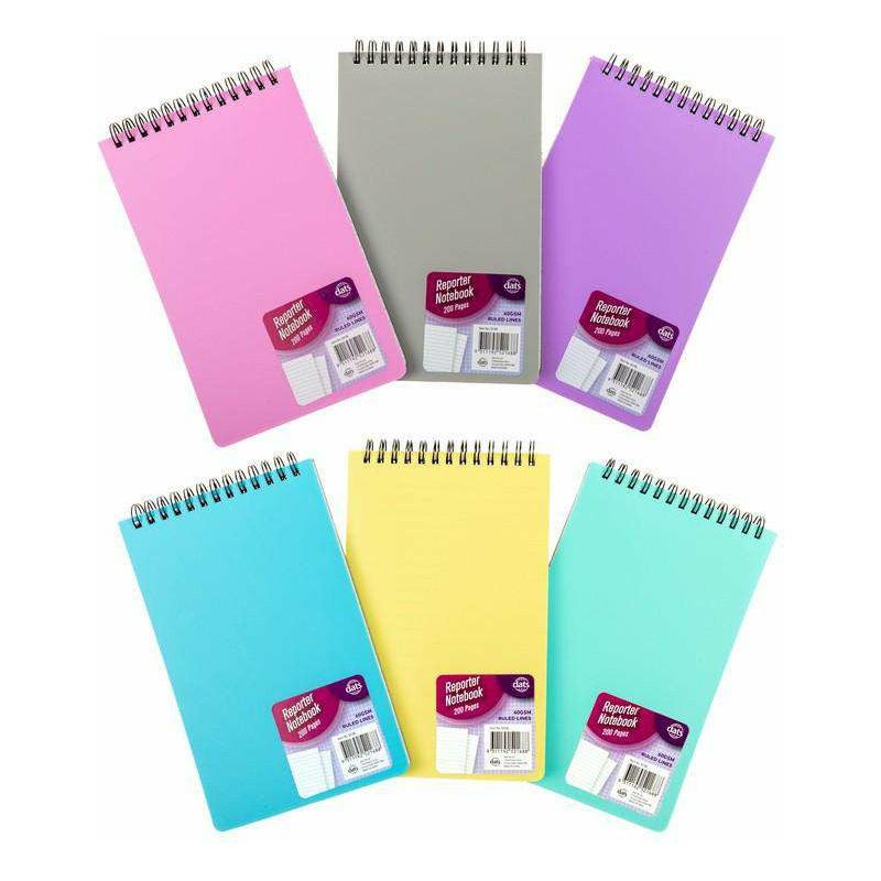Reporter Notebook Ruler Lined - 200 Pages - Dollars and Sense