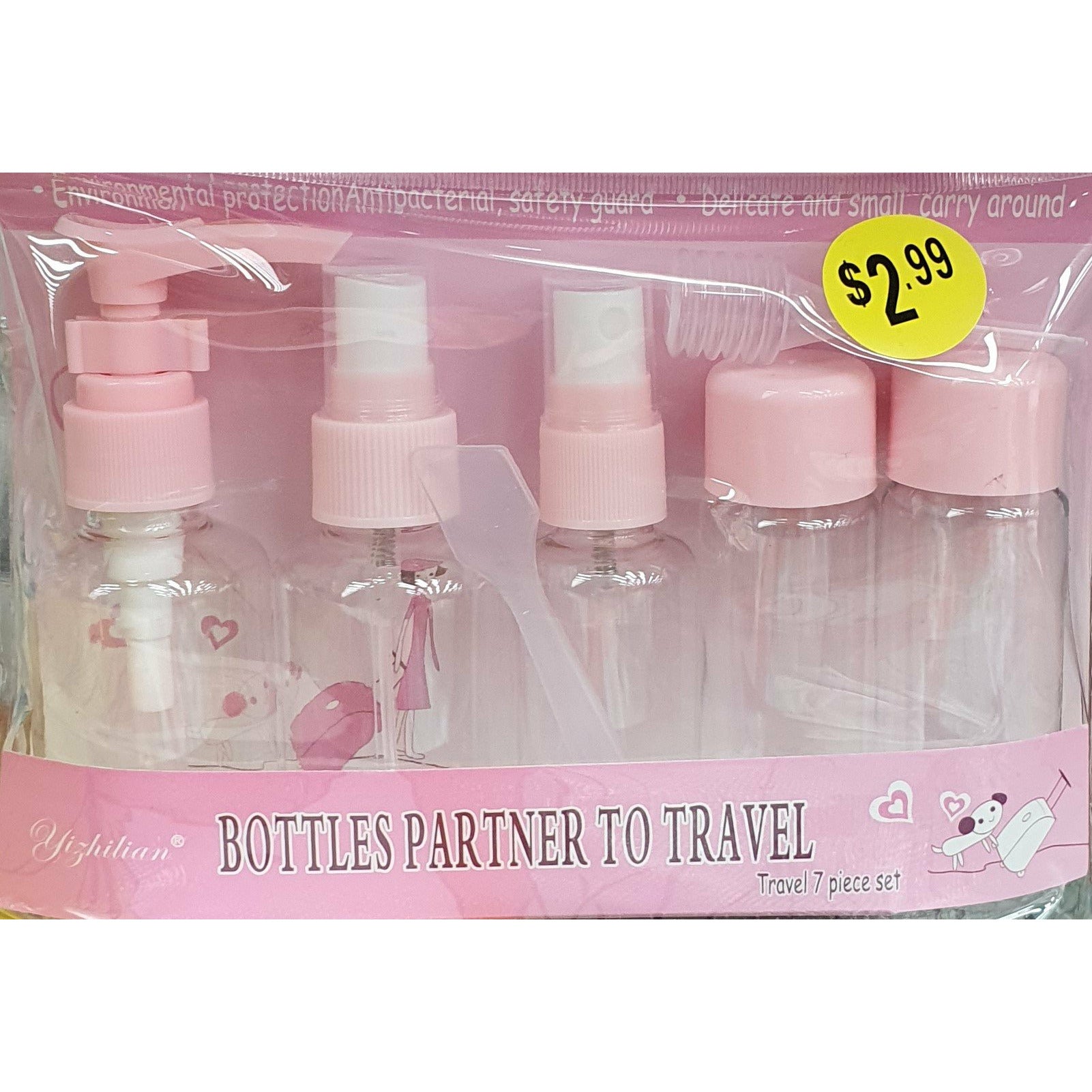 Bottle Travel Set of 7 Default Title