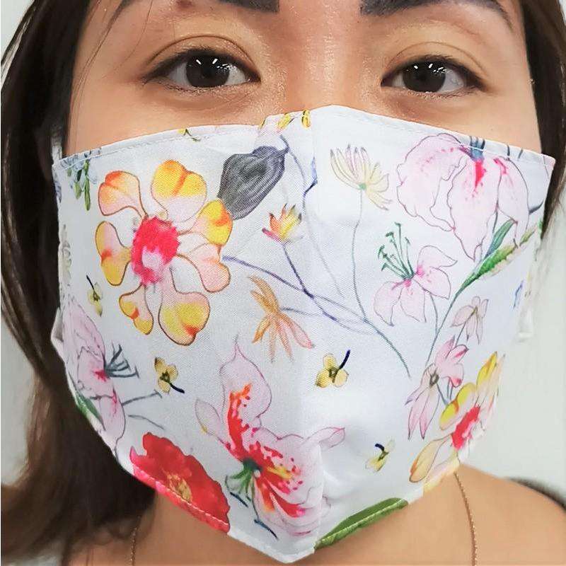 Fabric Mask Flower Bouquet - Dollars and Sense