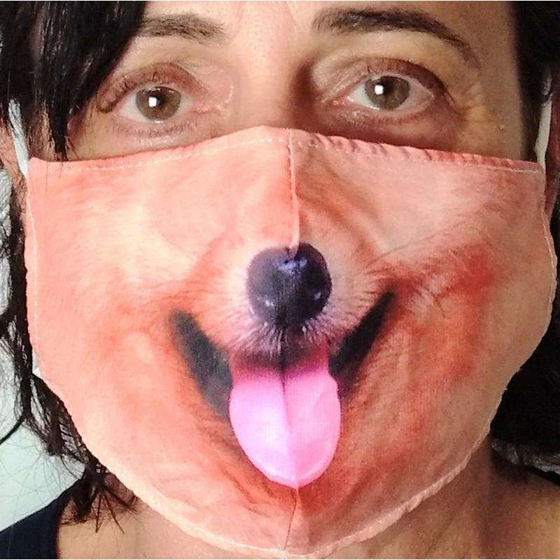 Fabric Mask Dog Mouth - Dollars and Sense