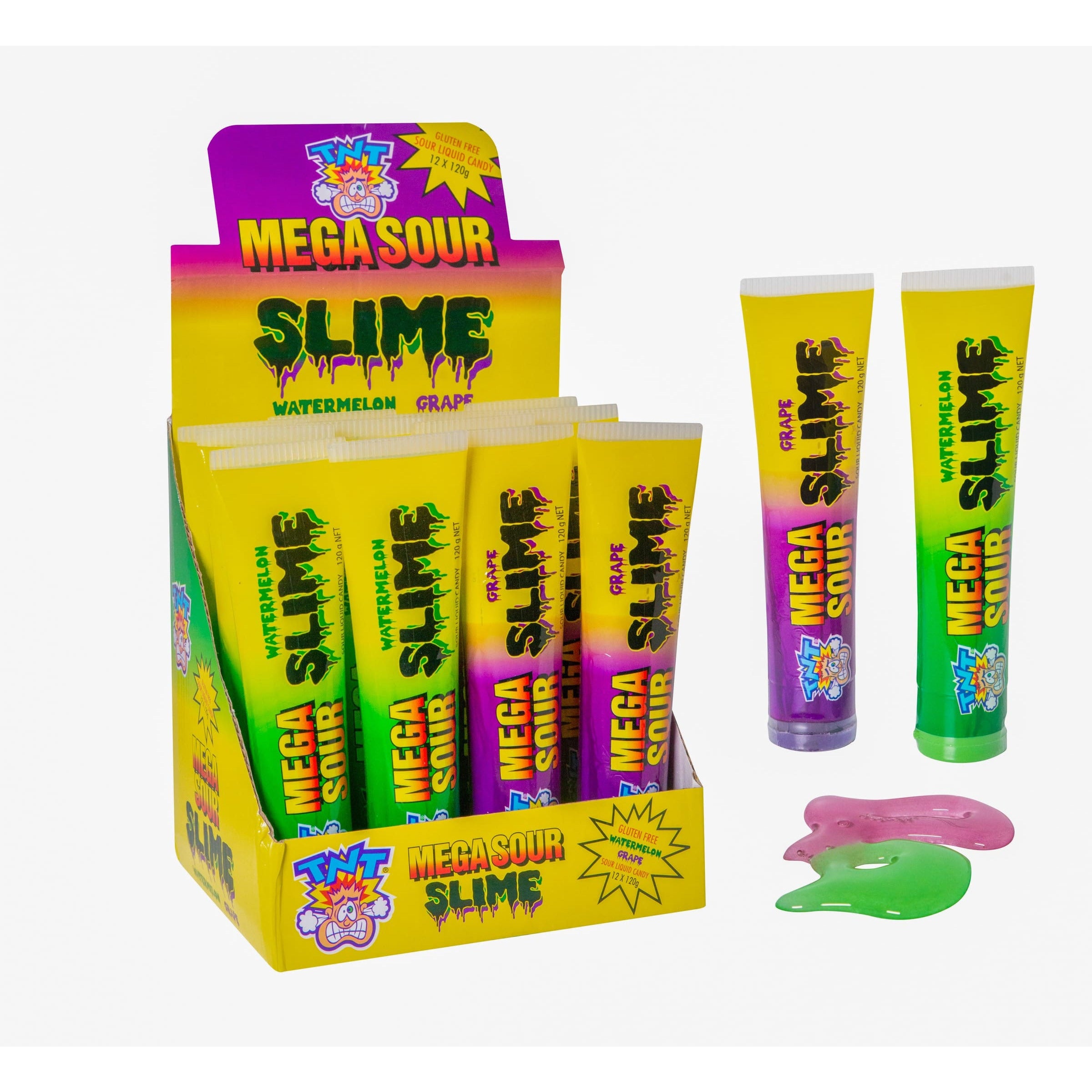 TNT Mega Sour Slime Watermelon or Grape - Dollars and Sense