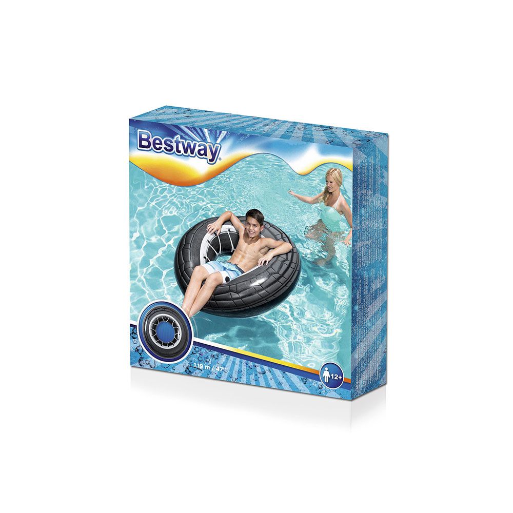 Bestway Swim Ring High Velocity Tire - 119cm - Dollars and Sense