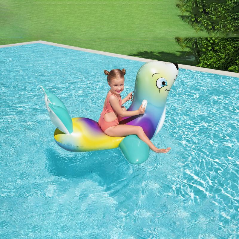 Flash and Splash Seal Ride-On Inflatable - Dollars and Sense