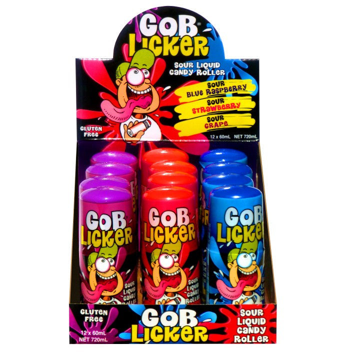 Gob Lickers Sour Liquid Candy Roller - Dollars and Sense