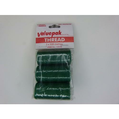 Valuepak Thread Emerald - 3 x 500m Default Title