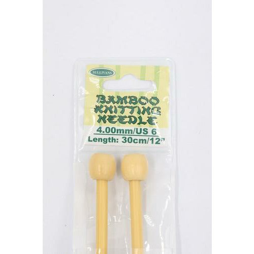 Bamboo Knitting Needle 30cm - 4mm Default Title