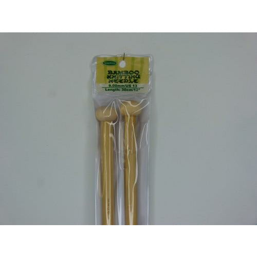 Bamboo Knitting Needle 30cm - 9mm Default Title