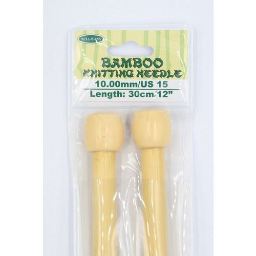 Bamboo Knitting Needle 30cm - 10mm Default Title