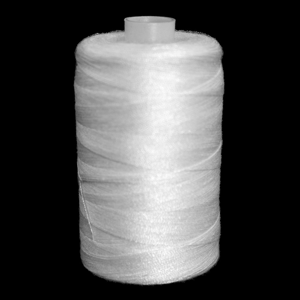 Polyester Thread White - Dollars and Sense