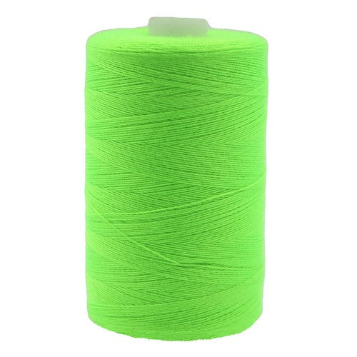 Polyester Thread Fluro Green - Dollars and Sense
