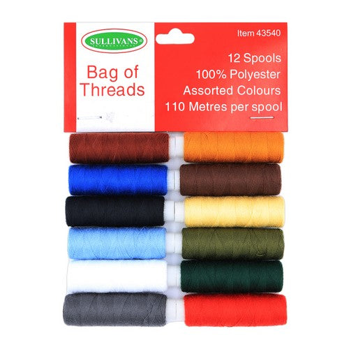 Bag of Thread Spools - Dollars and Sense