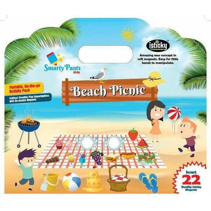 Magnetic Kids Activity Board Picnic On The Beach - Dollars and Sense