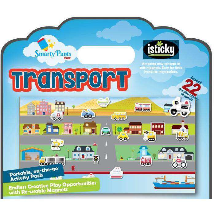 Magnetic Kids Activity Board Transport - Dollars and Sense