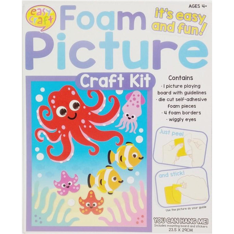 Under The Sea Foam Picture Kids Craft Kit
