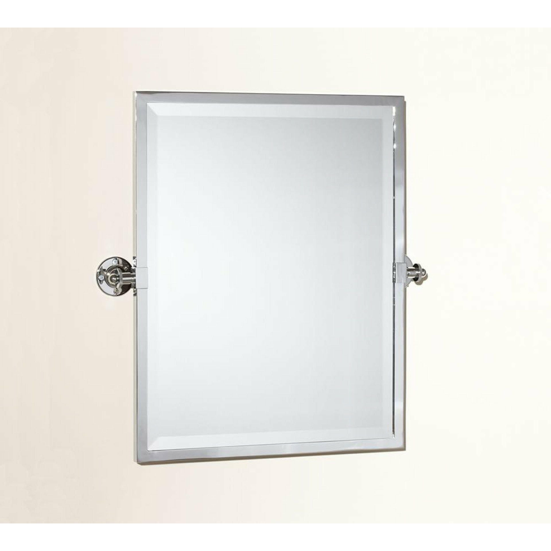 Rectangular Pivot Silver Mirror 90 x 60cm Pivots Missing - Dollars and Sense