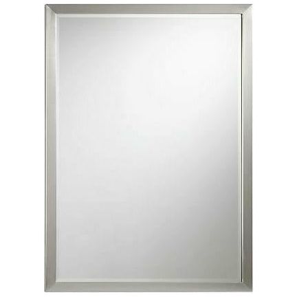 Kensington Mirror Silver Rim 58 x 88cm - Dollars and Sense