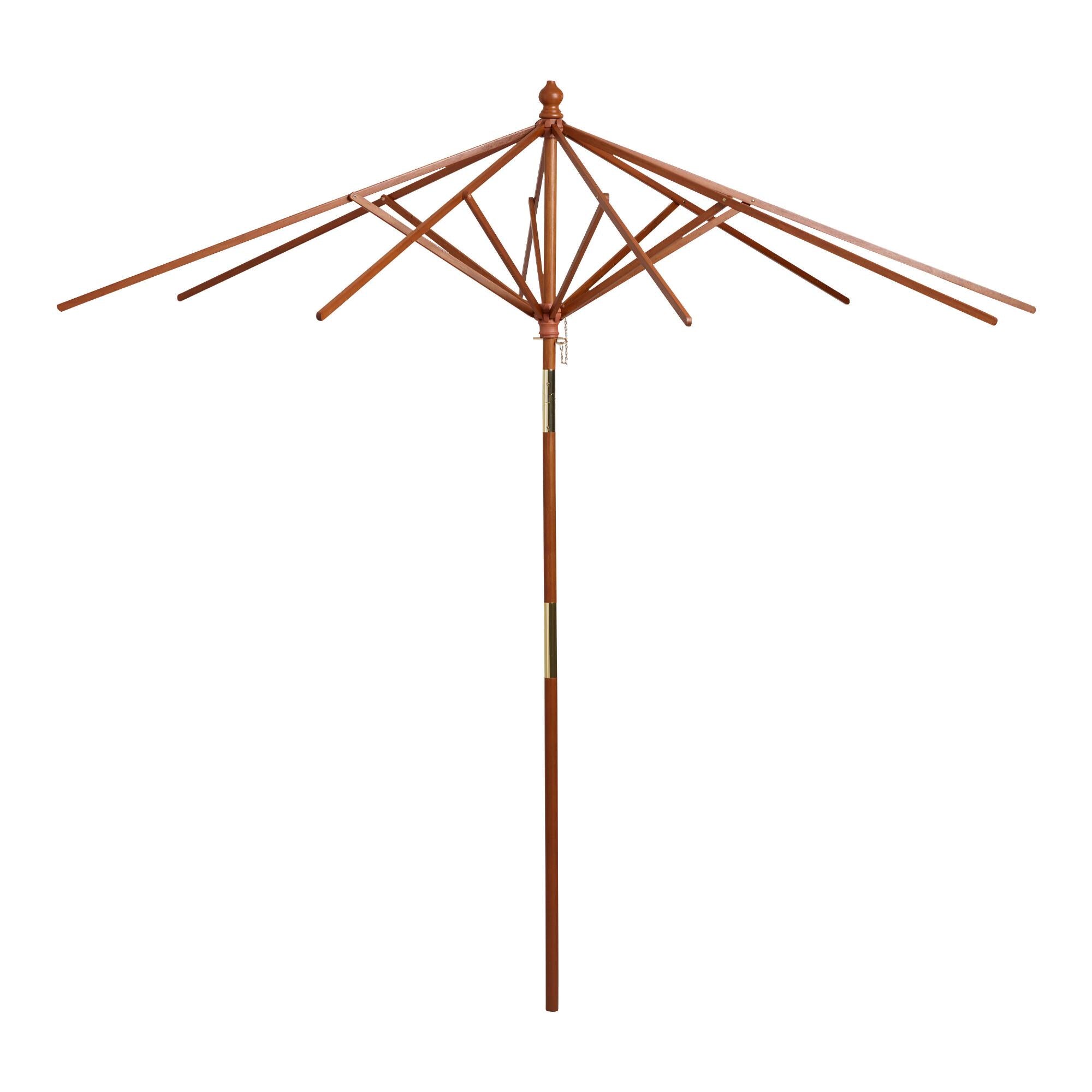 Chaltham Mahogany BROWN Umbrella Arms measure 90cm - Dollars and Sense