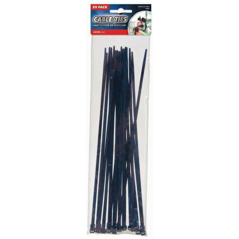 Cable Ties 30cm 25Pk - Dollars and Sense