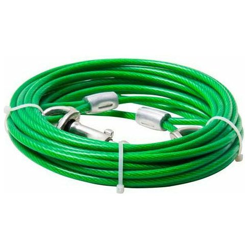 Dog Tie Out Cable - 6m 1 Piece Assorted - Dollars and Sense