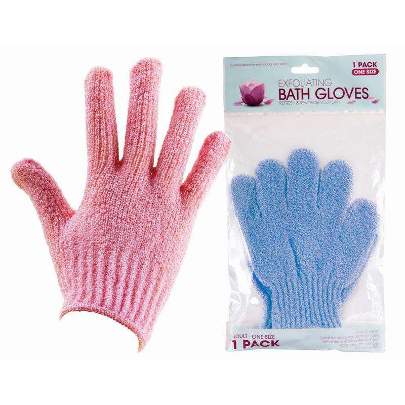 Exfoliating Bath Gloves - Dollars and Sense