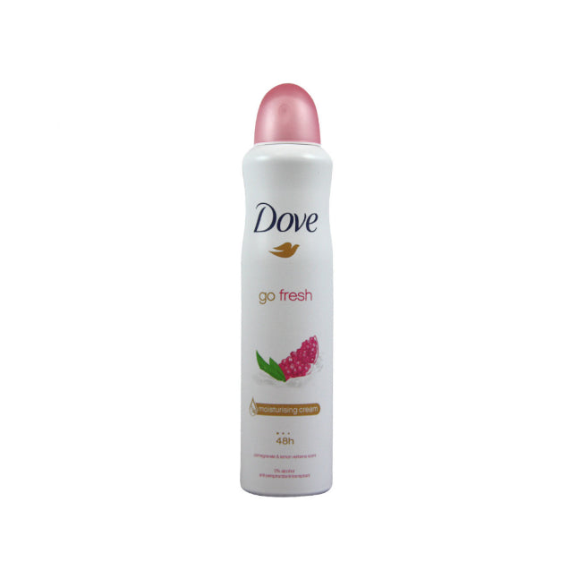 Dove Body Spray Go Fresh Pomegranate Women - 250ml 1 Piece - Dollars and Sense