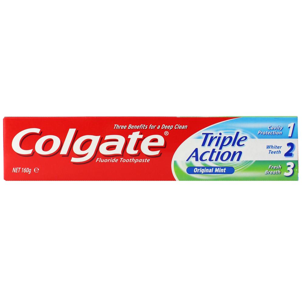 Colgate Toothpaste Triple Action - 160g 1 Piece - Dollars and Sense