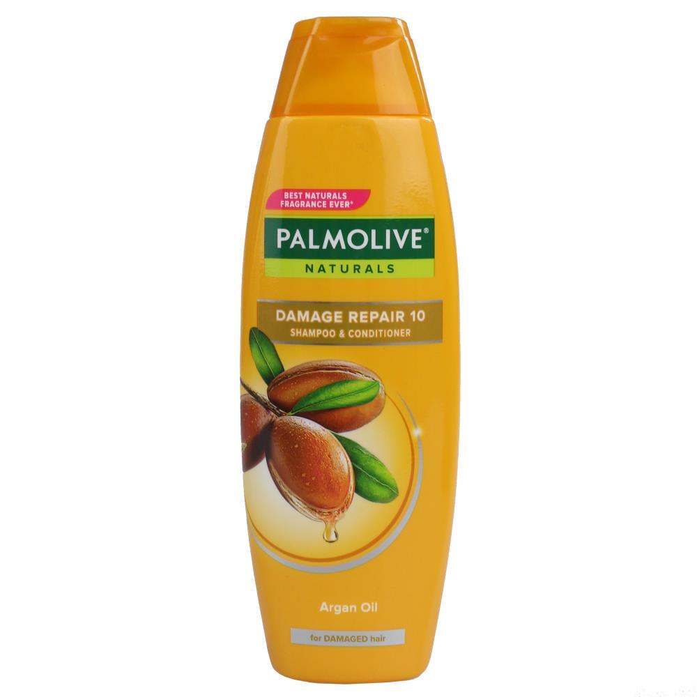 Palmolive Naturals Damage Repair 10 Shampoo and Conditioner - Argan Oil 180ml 1 Piece - Dollars and Sense