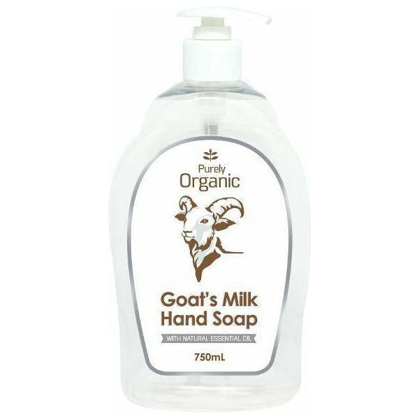 Naturally Organic Goats Milk Hand Soap - 750ml 1 Piece - Dollars and Sense