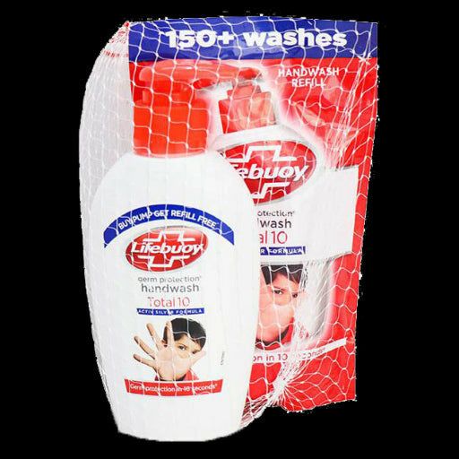 Lifebuoy Pump Soap with Refill - 150ml - Dollars and Sense