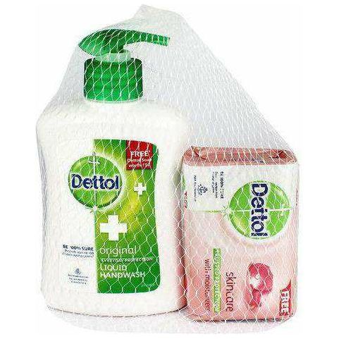 Dettol Original Pump with Bonus Soap - Dollars and Sense
