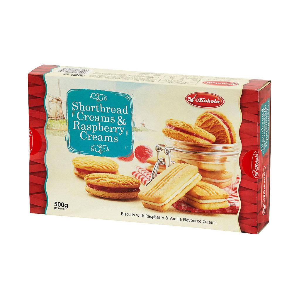 Kokola Shortbread Creams and Raspberry Creams - 500g - Dollars and Sense