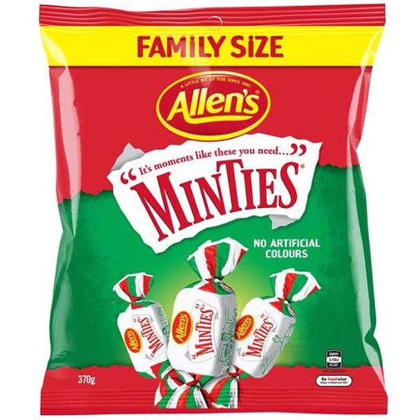 Allens Minties - 370gm - Dollars and Sense