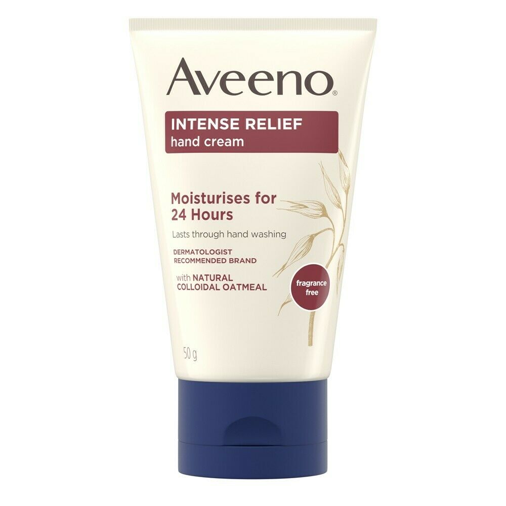Aveeno Intense Relief Hand Cream - 50g 1 Piece - Dollars and Sense