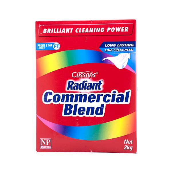 Radiant Commercial Blend Front and Top Loader Laundry Powder - 2kg 1 Piece - Dollars and Sense