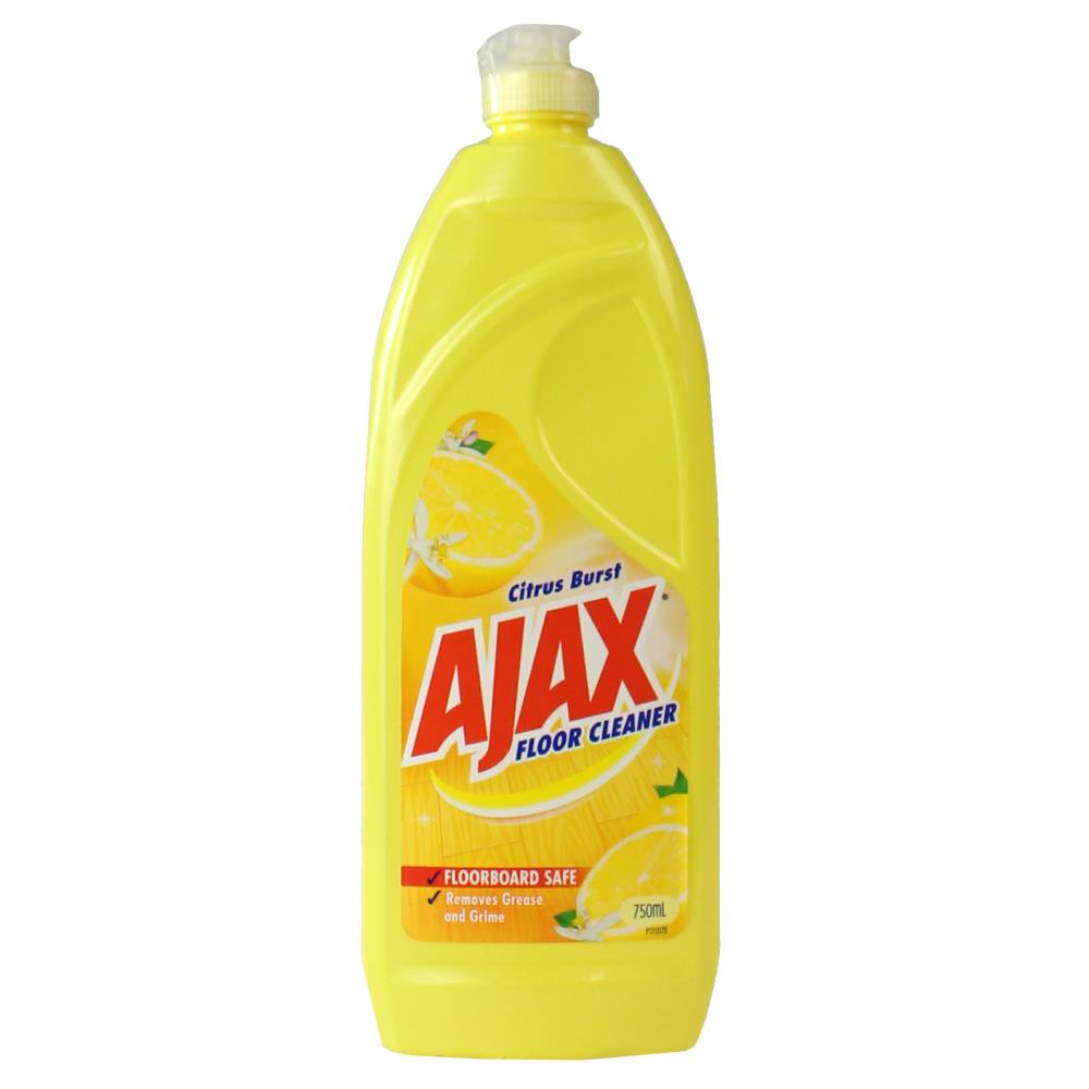Ajax Floor Cleaner - Citrus Burst 750ml 1 Piece - Dollars and Sense