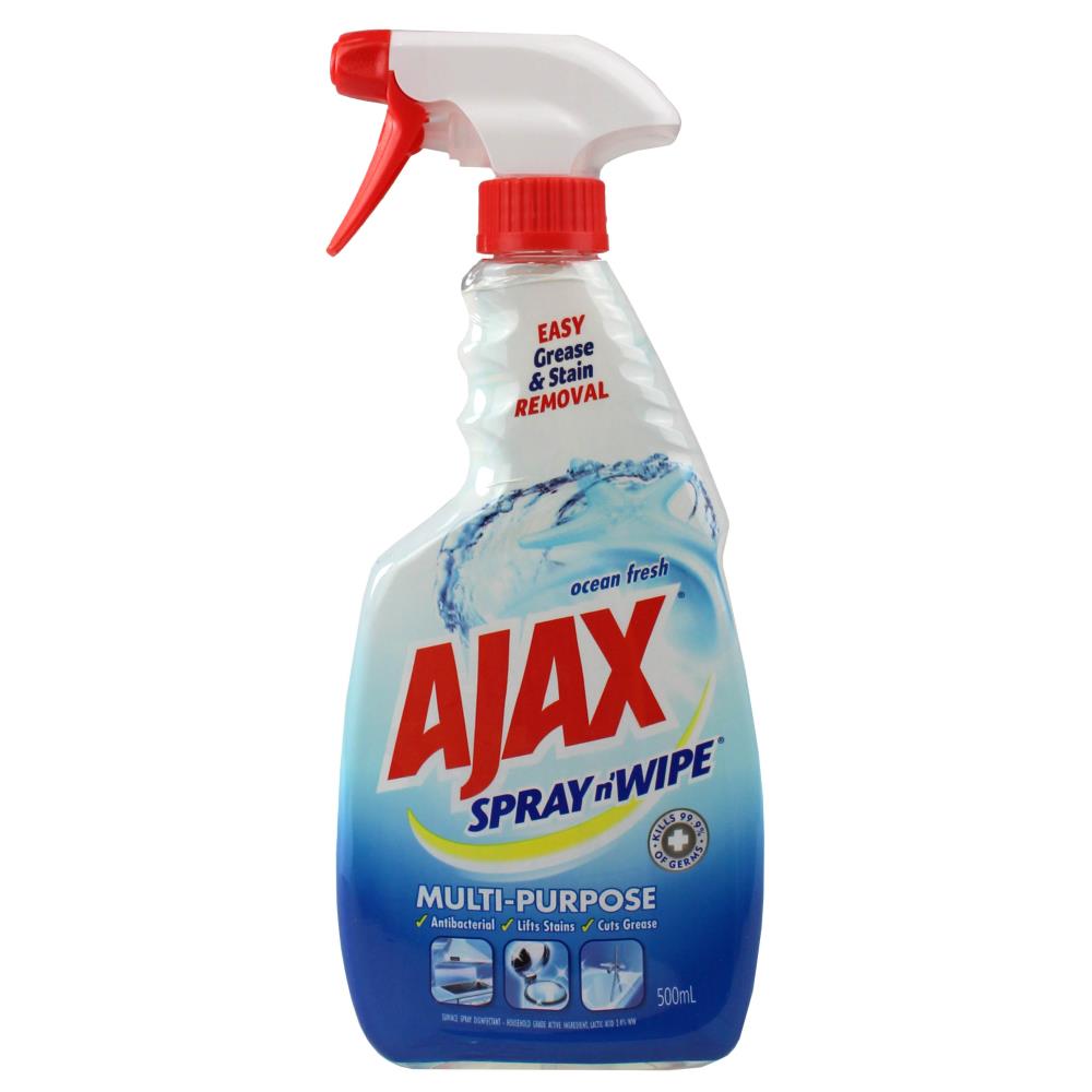 Ajax Spray and Wipe - Ocean Fresh 500ml 1 Piece - Dollars and Sense