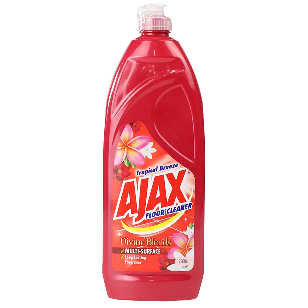 Ajax Floor Cleaner Tropical Breeze - Divine Blends 750ml 1 Piece - Dollars and Sense