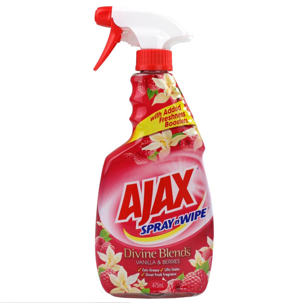 Ajax Spray N Wipe Divine Blends Vanilla and Berries - Dollars and Sense