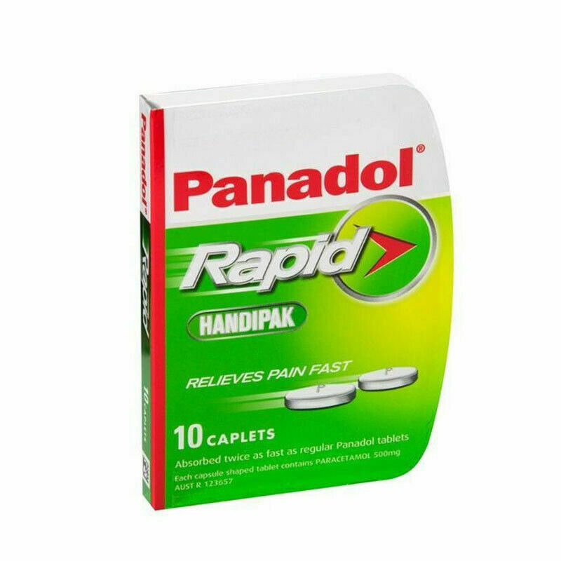 Panadol Rapid Handipak - 10 Tablets