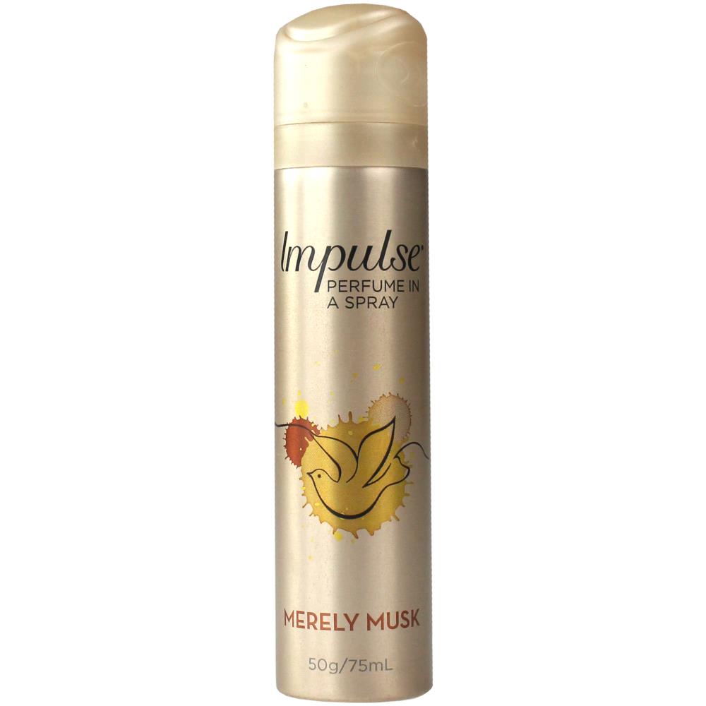 Impulse Perfume Spray - Merely Musk 75ml 1 Piece - Dollars and Sense