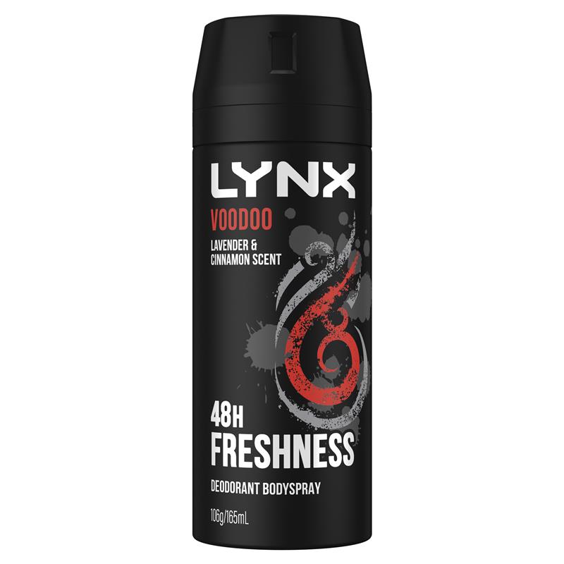 Lynx Body Spray Voodoo - 165ml 1 Piece - Dollars and Sense