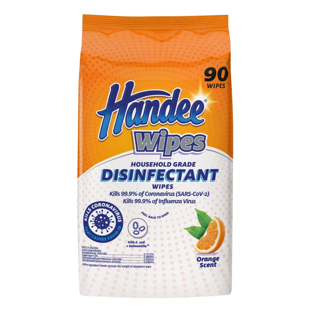 Handee Disinfectant Wipes Orange Scent - Dollars and Sense