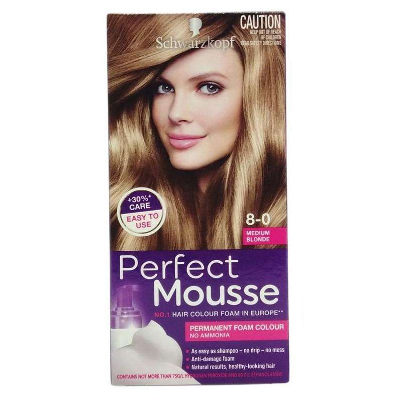 Schwarzkopf Mousse Permanent Med Blonde - Dollars and Sense