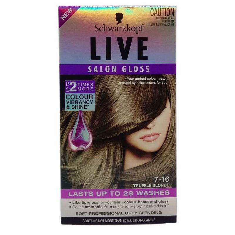 Schwarzkopf Live Gloss Truffle Blonde - Dollars and Sense