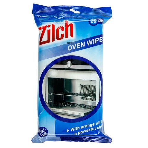 Zilch Oven Wipes- 20 Pack 18x20cm 1 Piece - Dollars and Sense