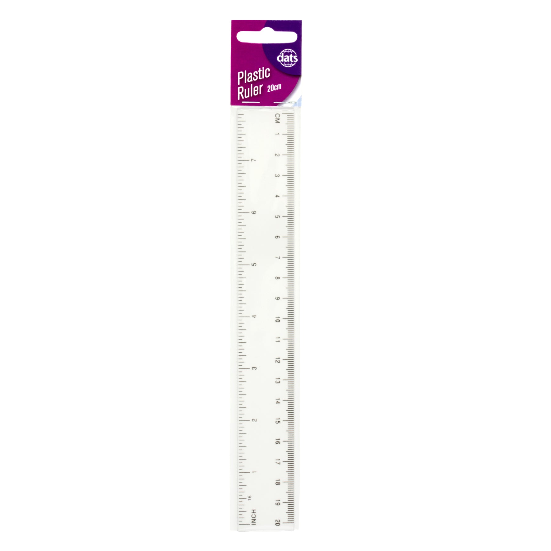 Plastic Ruler - 30cm 1 Piece - Dollars and Sense