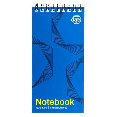Notebook with Basic Slim Card Cover - 120 Pages 1 Piece - Dollars and Sense