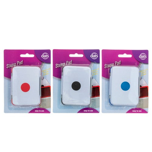 Stamp Ink Pad - 1 Piece Assorted - Dollars and Sense