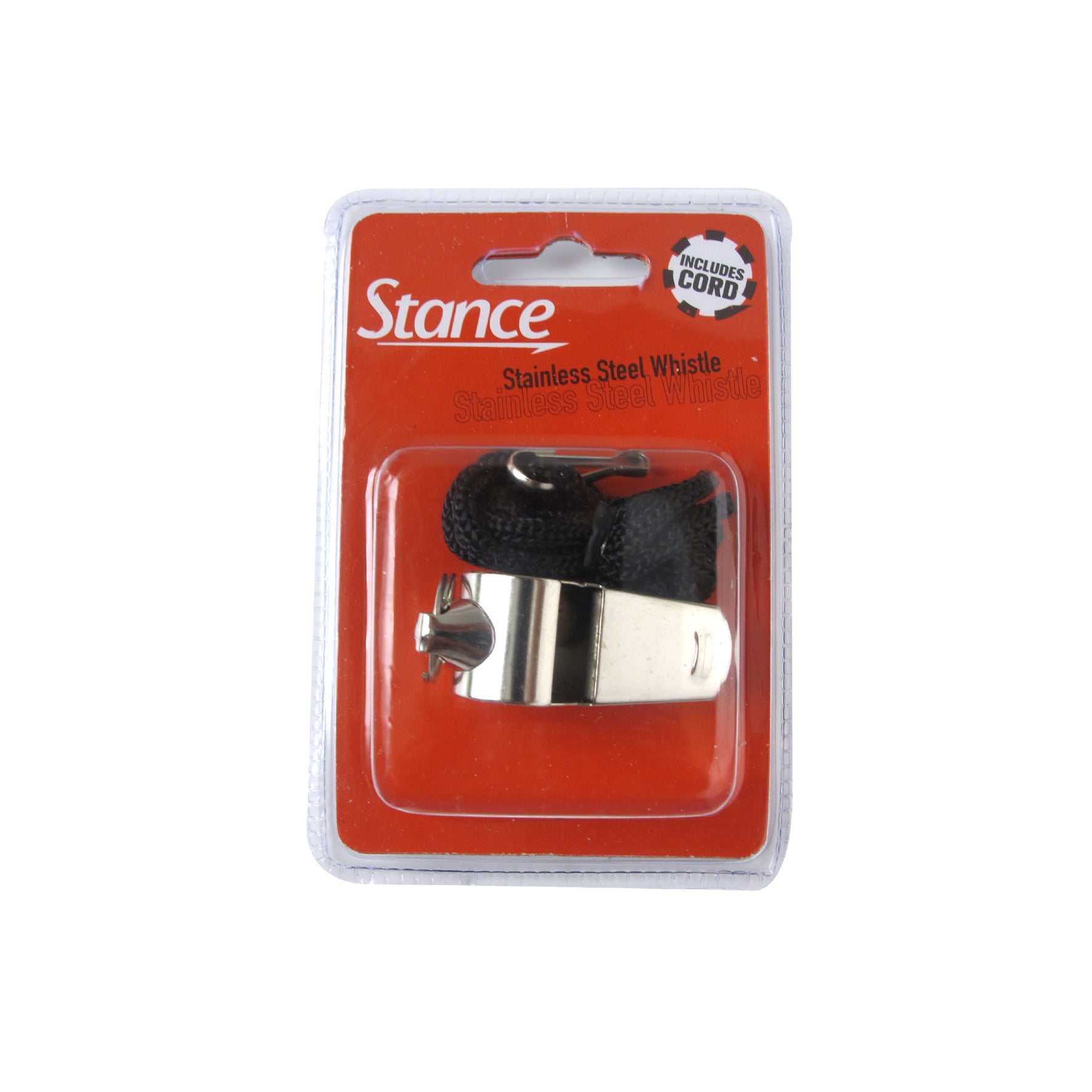 Stainless Steel Whistle with Cord - 1 Piece - Dollars and Sense